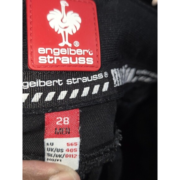 Engelbert Strauss Pants Mens 28 36x31 Black Workwear Utility Reflective Lot of 2 - Picture 12 of 12